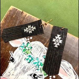 Handmade western earrings